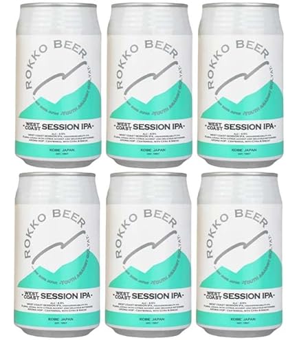 Amazon.co.jp: 神戸 六甲ビール SAISONセゾン 缶 350ml お試し 6